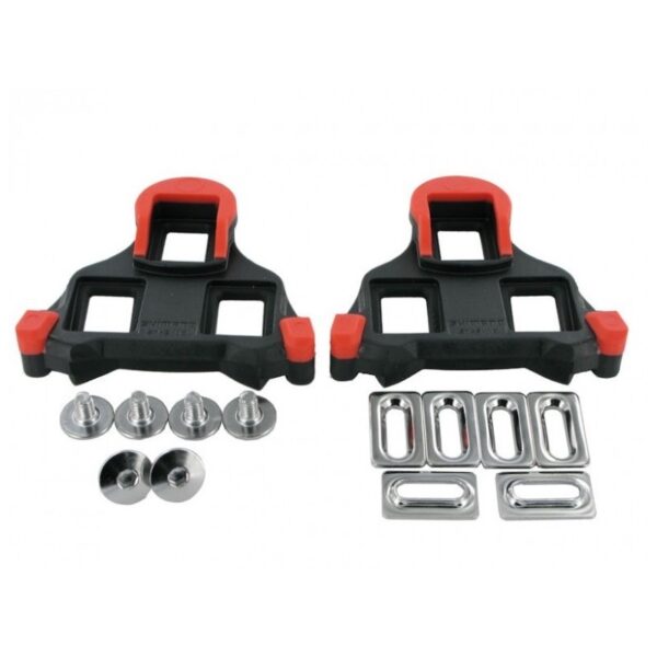 Tacchette pedali spd-sl sh10 rosso 0 gradi