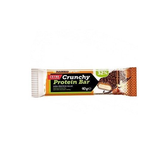 Named crunchy protein bar caramel vanilla 40g