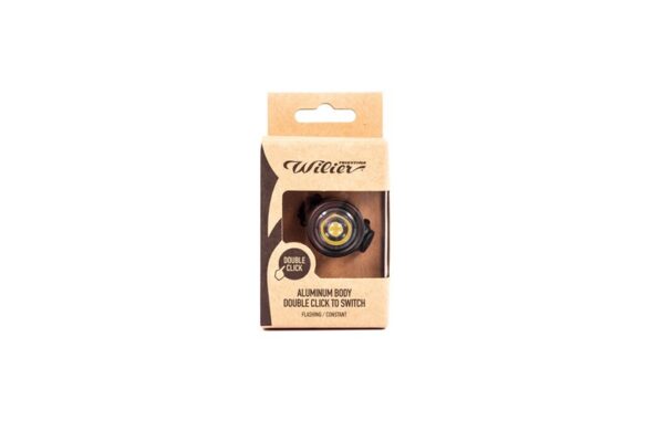 Luce anteriore wilier safety front light white led alu