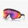 Occhiali oakley wind jacket 2.0 matt grenache prizm road