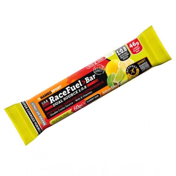 Named race fuel bar lemon lime 60gr